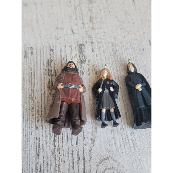Hallmark Hermione Hagrid Snape Harry Potter miniature ornament Xmas - Picture 3 of 6